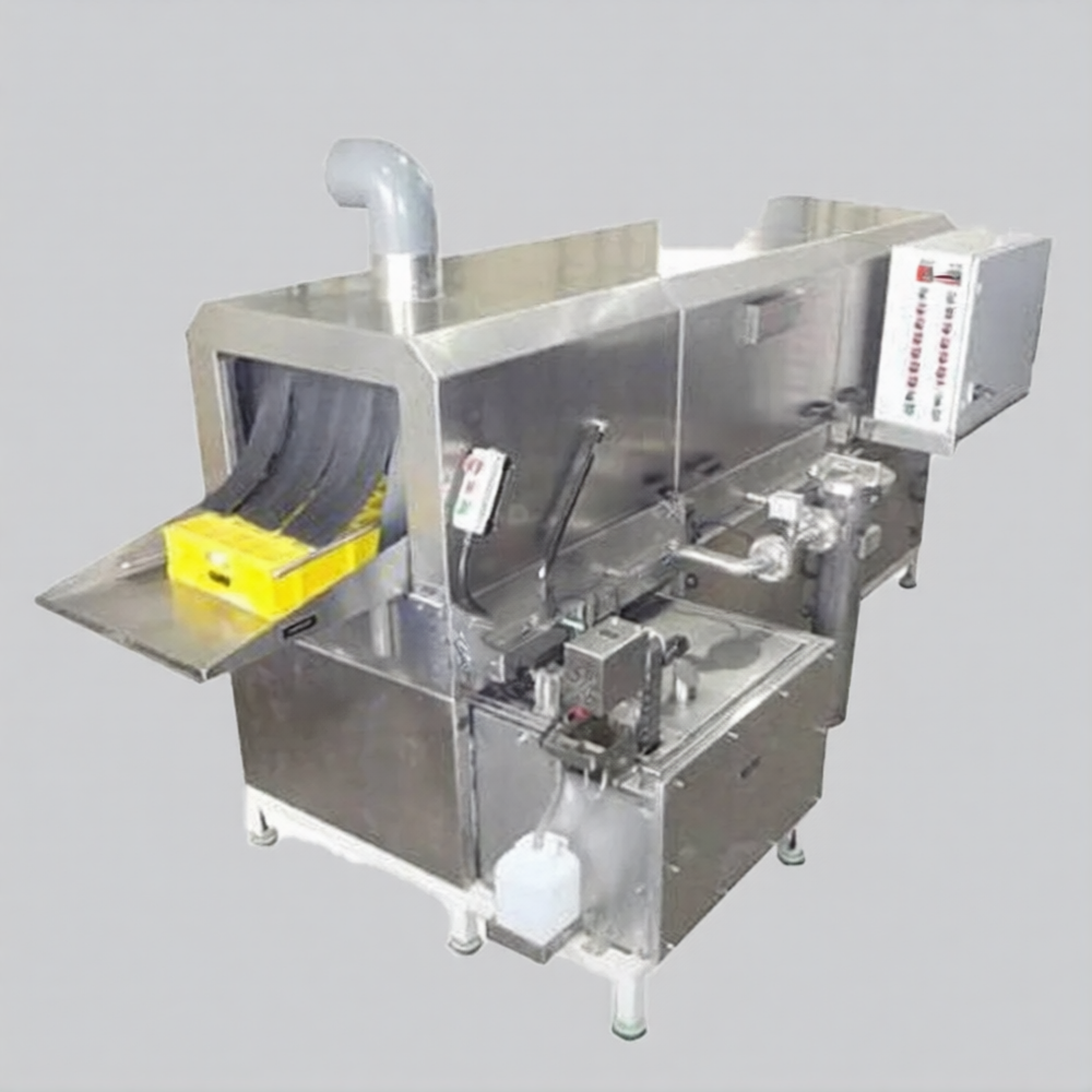 24KW Tray Washing Machine , Production Capacity: 100 Bins/ Hour