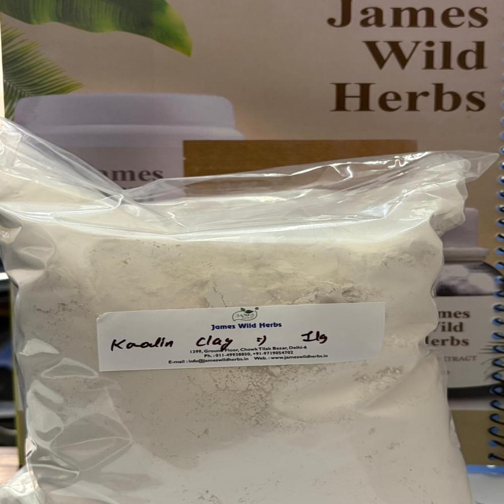 Kaolin Clay - Color: White