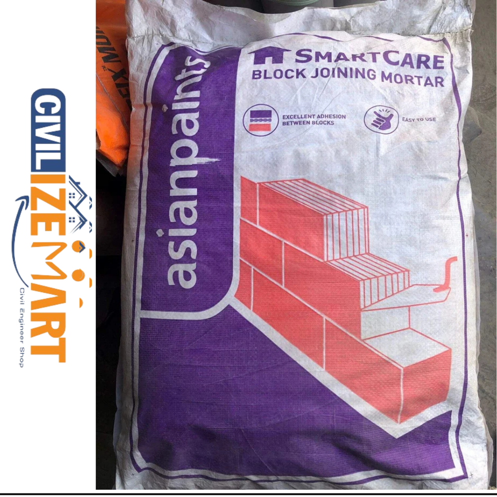 smartcare block jointing mortar tile adhesive