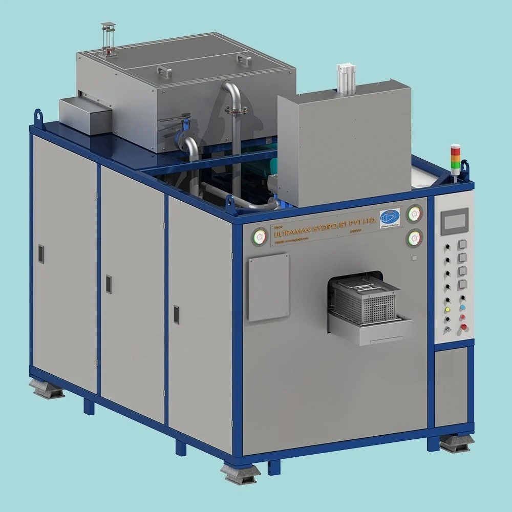 Industrial Degreaser Machine - Color: Silver