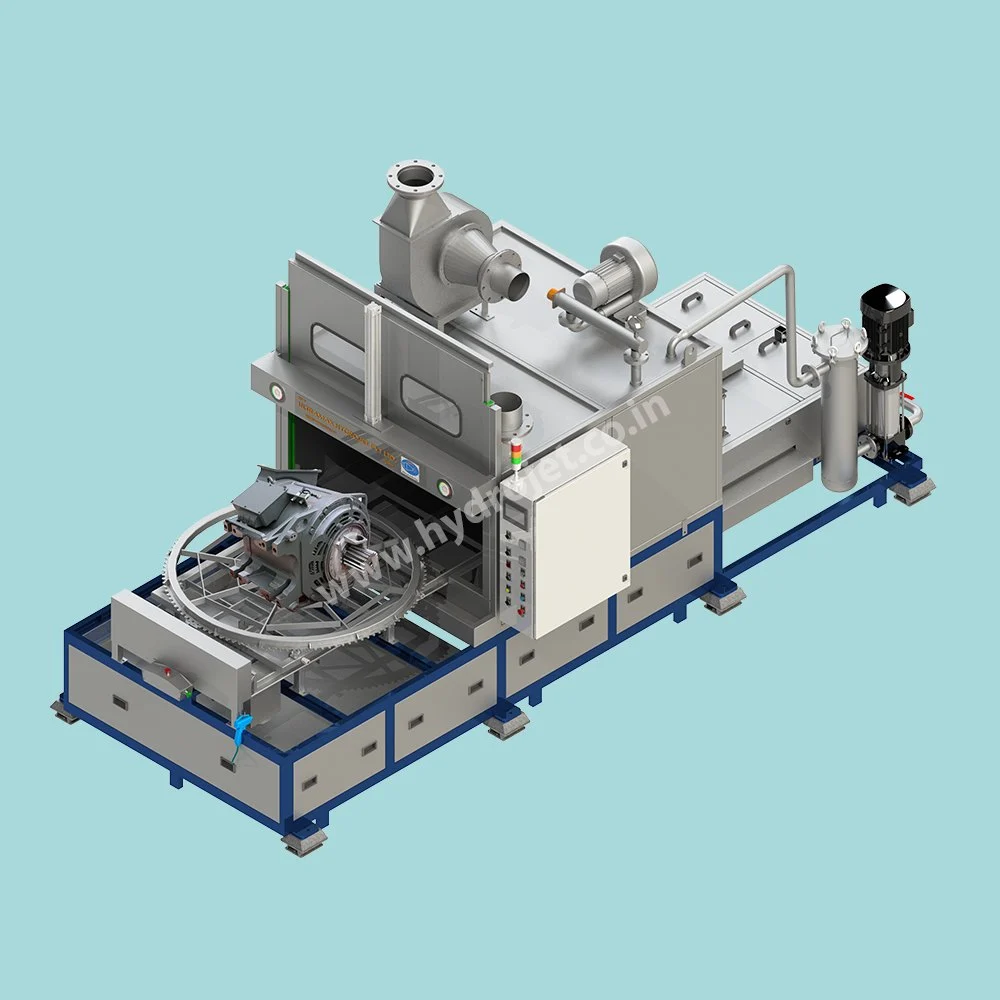 Three Phase Rail Coil Spring Cleaning Plant