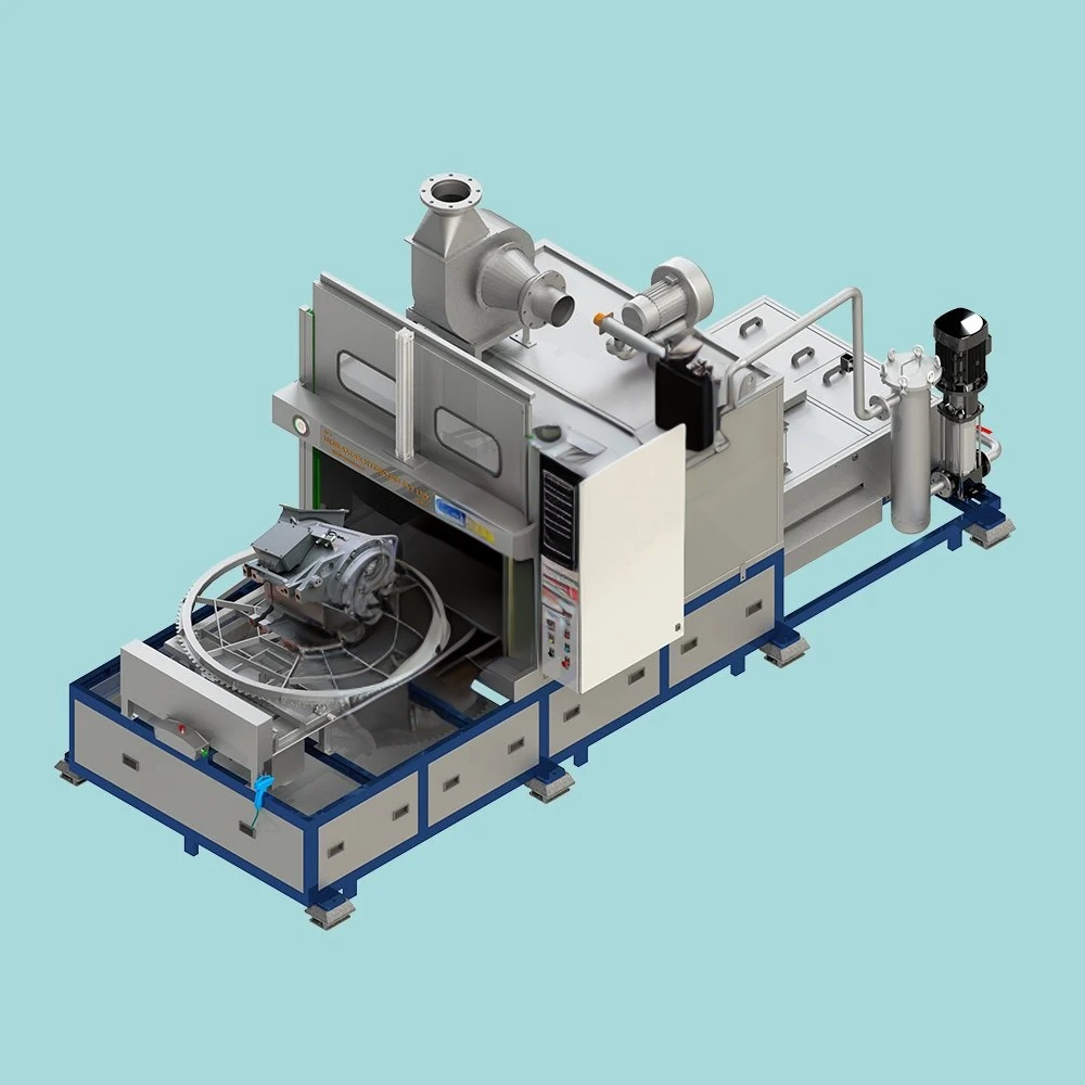 Three Phase Rail Coil Spring Cleaning Plant