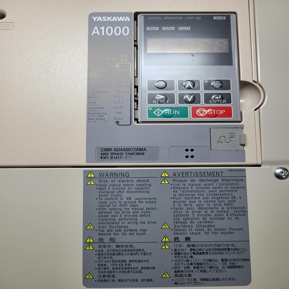Cimr-ad4a0208ama- Yaskawa Ac Drive - Application: Industrial Machinery