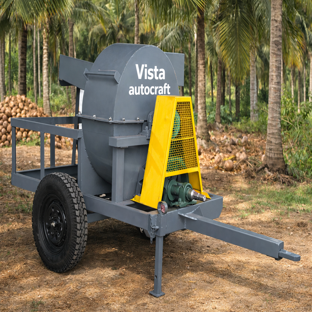 Coconut waste shredder in madurai