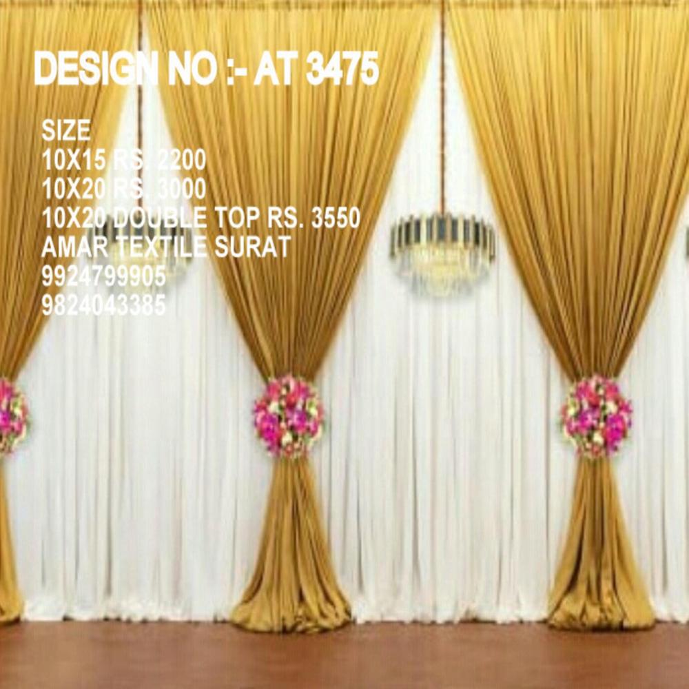 Premium Heavy Duty Readymade Sidewall Pardaa Decoration