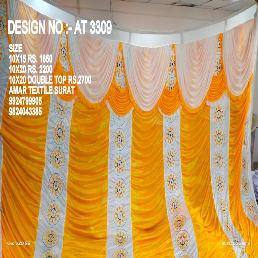 Premium Designer Readymade Sidewall Pardaa Decoration