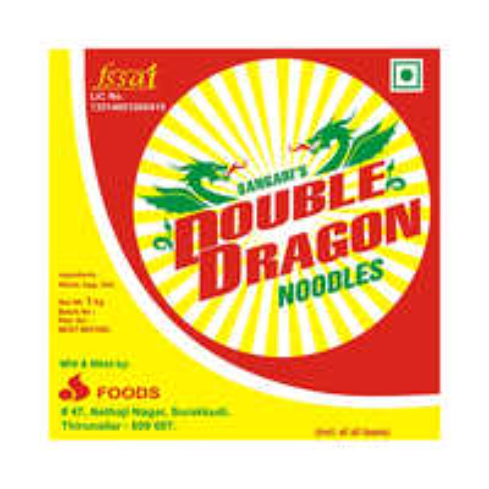 Double Dragon Noodles Packaging Bag