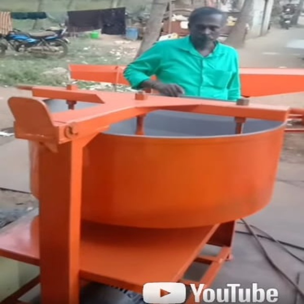 Pan Concrete Mixer