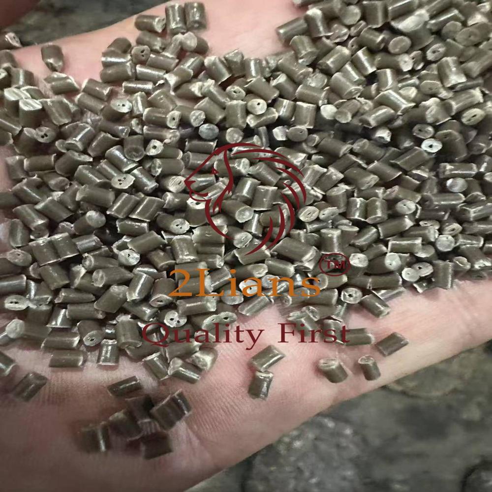 PP recycled pellets from jumbo bags multi-colors / MFI 10