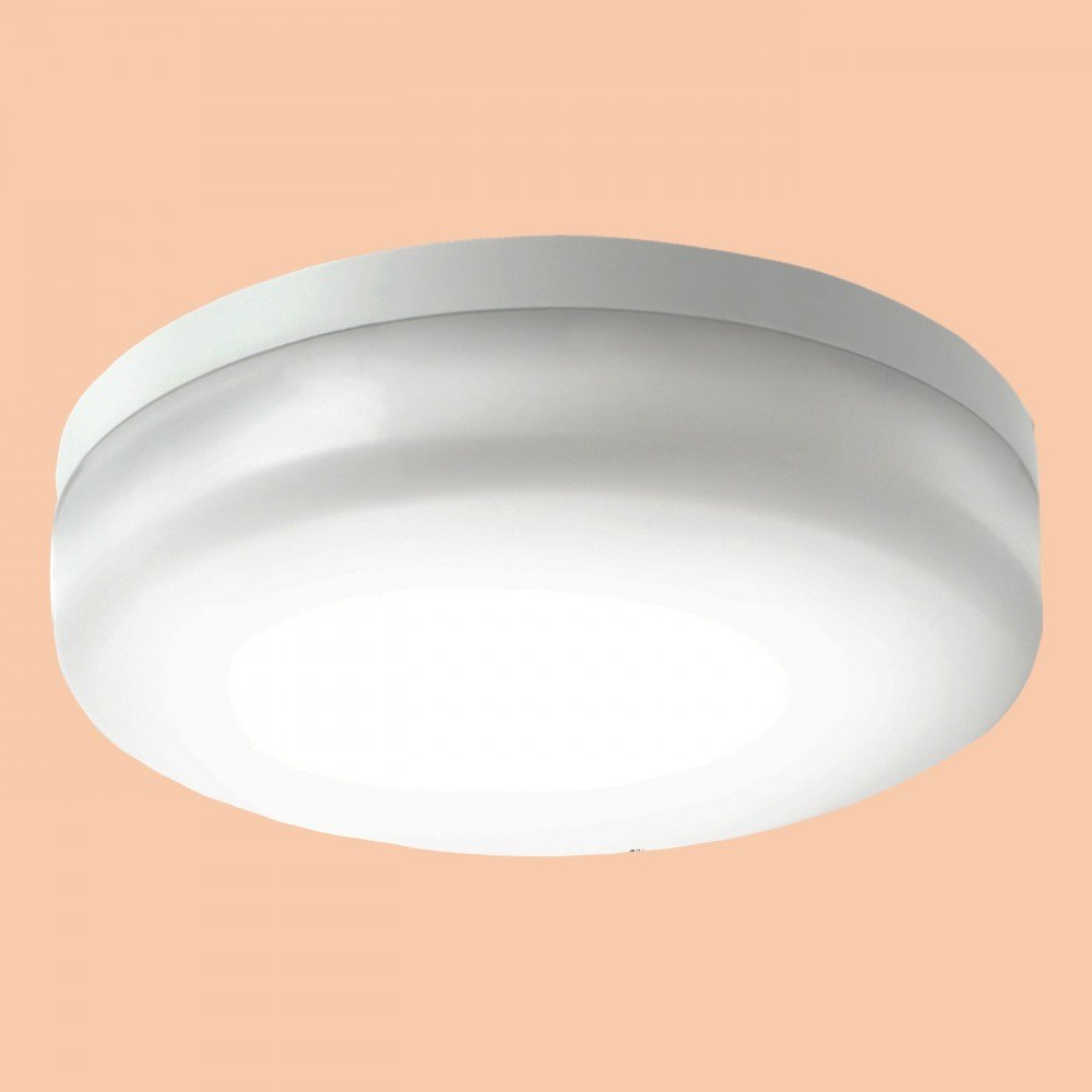 Philips Ceiling Light - Glass & Steel | 15-40 Watt Electric Illumination, Custom Color Options