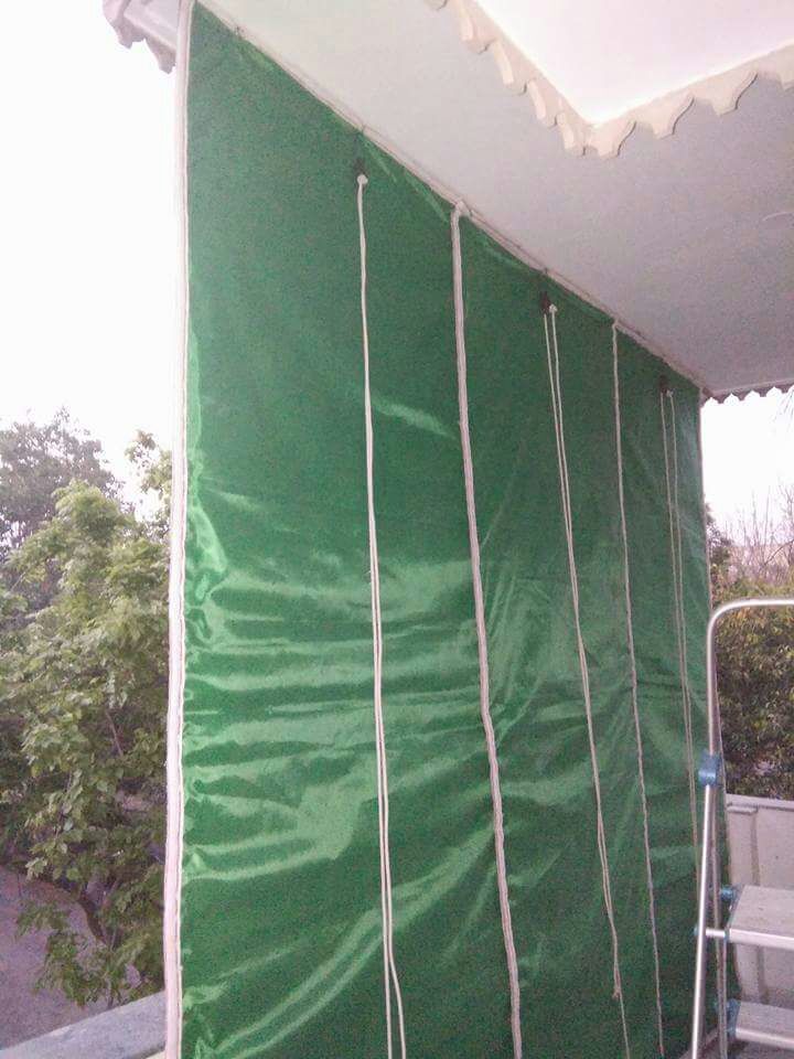 घर के लिए बांस के पर्दे और परदे
