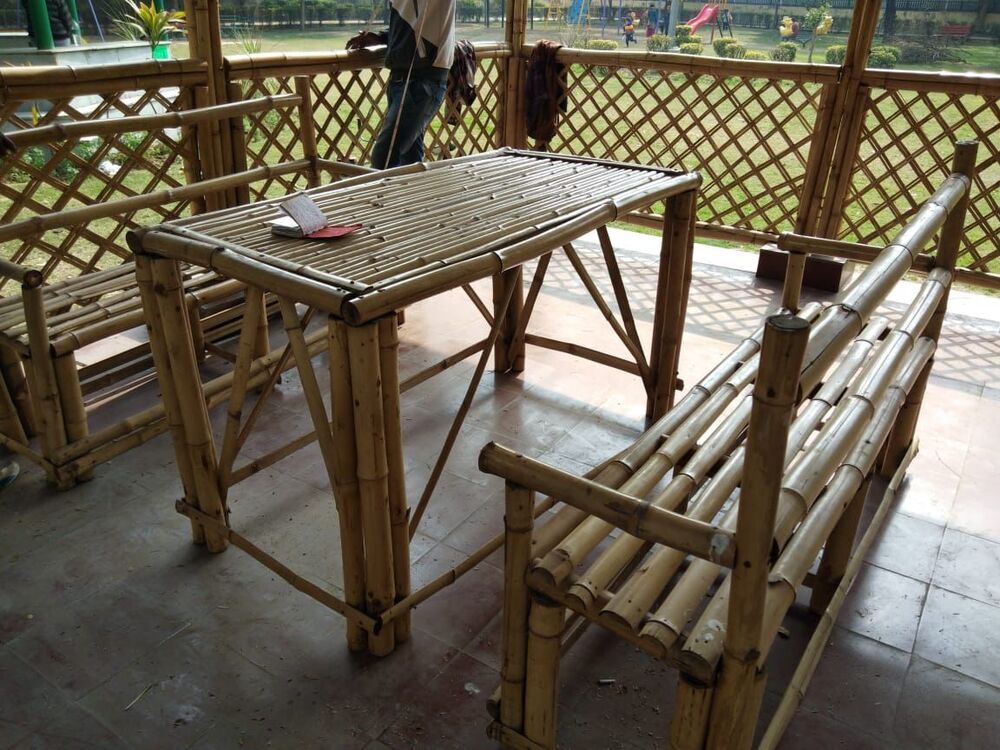 Bamboo Furniture For Restaurant Farm House
