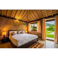 Bamboo Huts And Room For House And Farm House