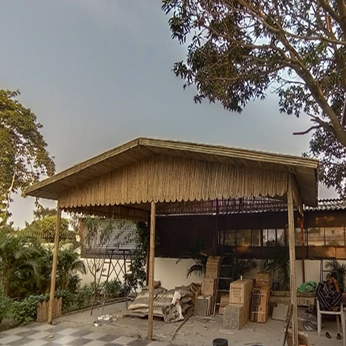 Bamboo Shade Roof For Car And Bike