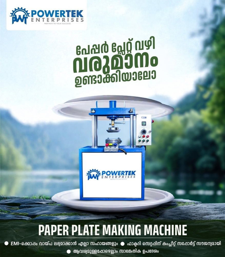 Paper Plate Making Machine