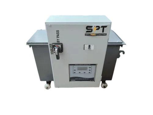 150 KVA Digital 3 Phase Oil Cooled Servo Controlled Voltage Stabilizer