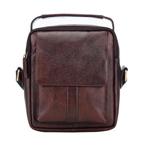 Brown Leather Sling Bag