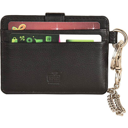 Mens Leather Wallet with Key Holder
