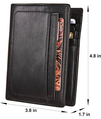 Black Leather Wallet