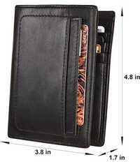 Black Leather Wallet