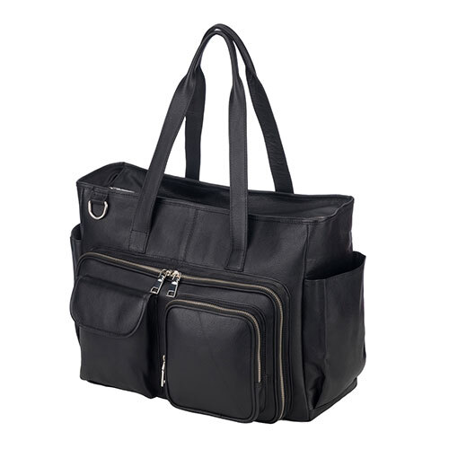 Black Ladies Leather Handbag