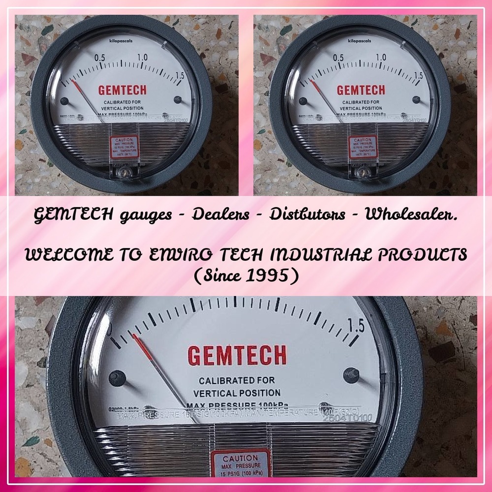 GEMTECH Differential Pressure Gauge NEAR Pushkar Mahadev Industrial Estate Vatva Ahmedabad