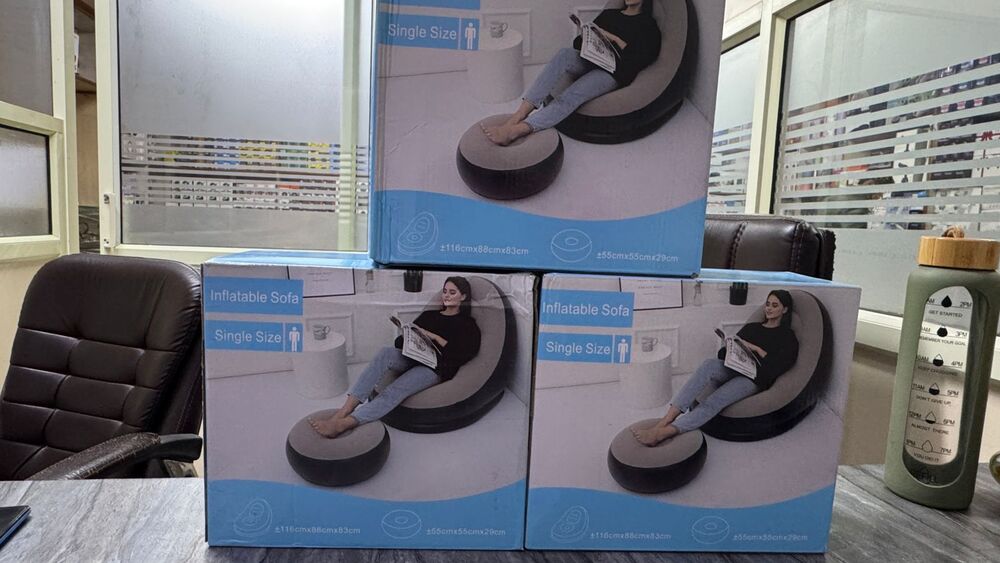 2-in-1 inflatable lounger