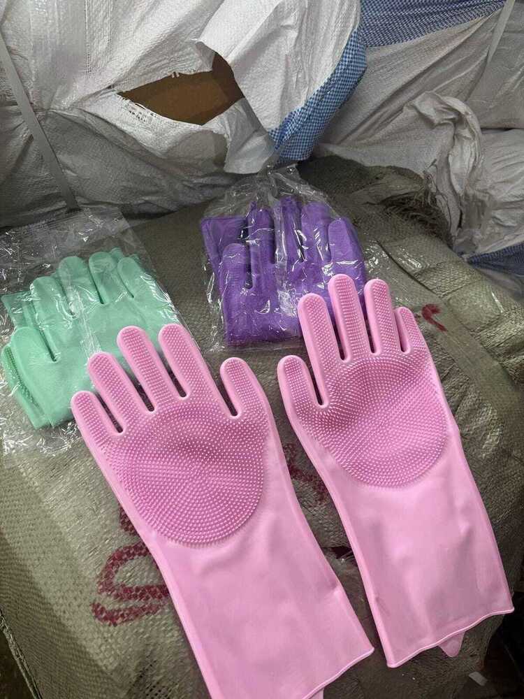 Silicone Cleaning Gloves