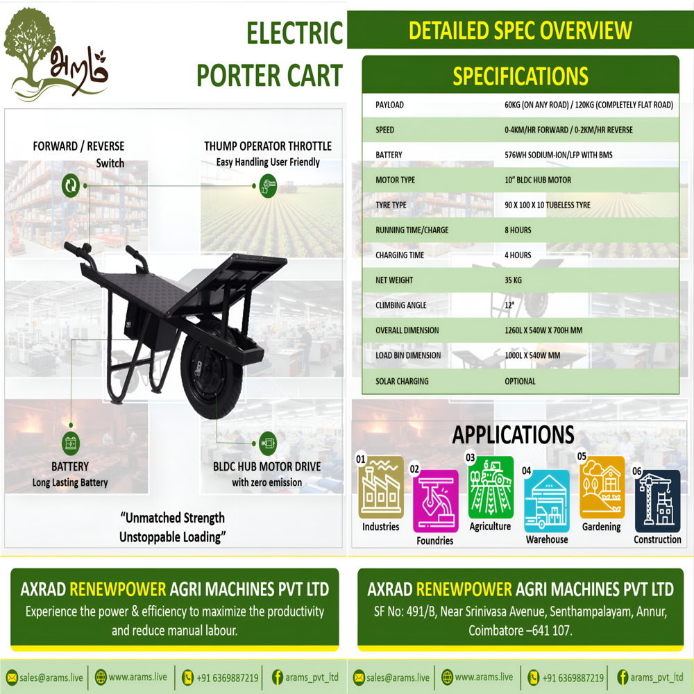 Electric Porter Cart