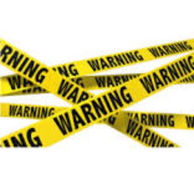 Yellow Warning Tape