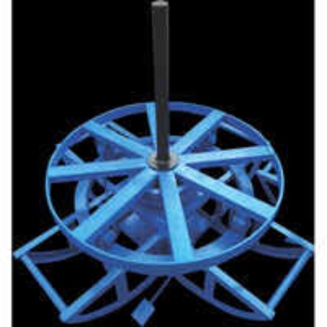 Overhead Transmission Line Turn Table - Color: Blue