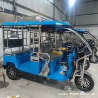 Battery Electric Rickshaw - Motor Power: 48 V -1200 V Volt (v)