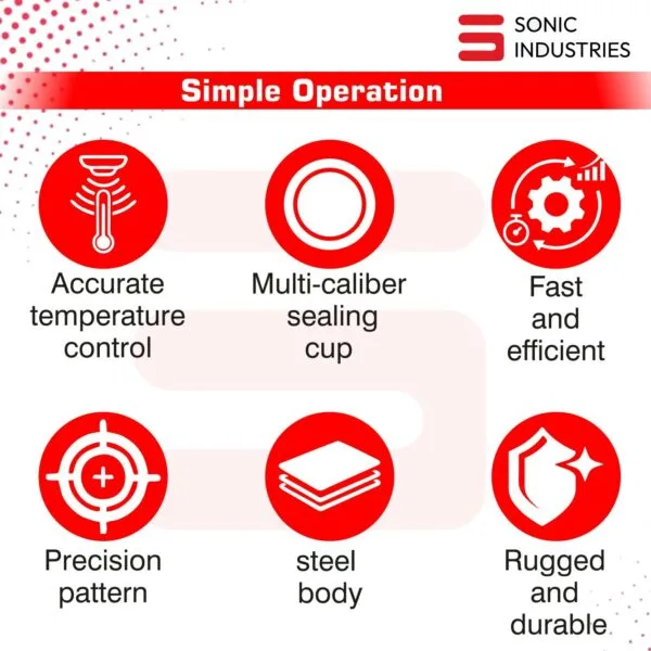 Manual cup sealing machine