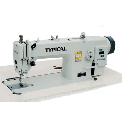 Gc202D Single Needle Sewing Machine Lockstitch Machine - Color: White And Blue