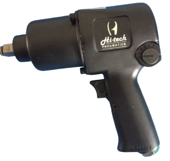 Pneumatic Impact Wrench - Steel, 120nm Maximum Torque , Industrial Use, Lightweight 1.3kg Design