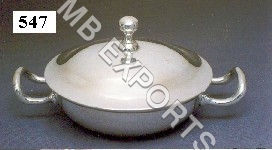 Silver Metal Kadai