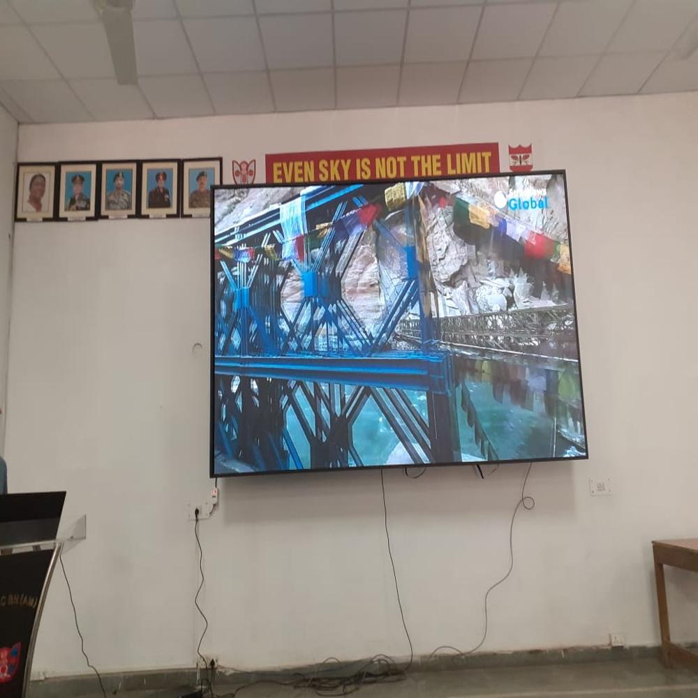 Surveillance Monitor Wall