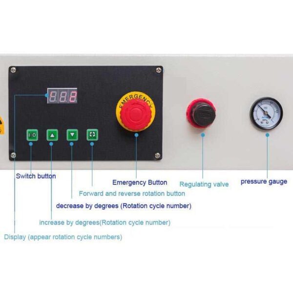 Pneumatic strecth wrapping machine Semi automatic