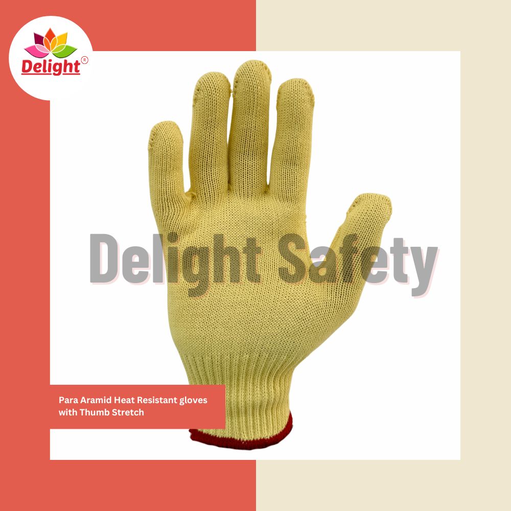 Delight MHPK10-55(T) Para Aramid Heat Resistant gloves with Thumb Stretch