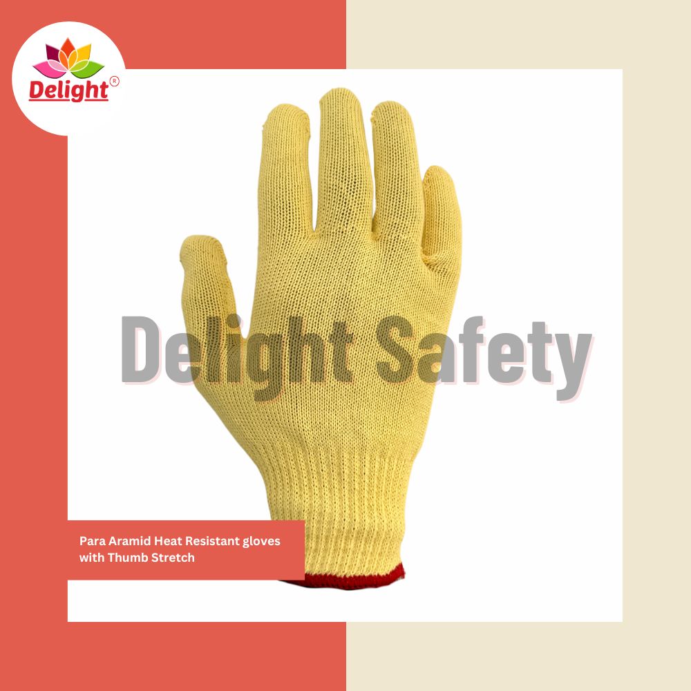 Delight MHPK10-55(T) Para Aramid Heat Resistant gloves with Thumb Stretch