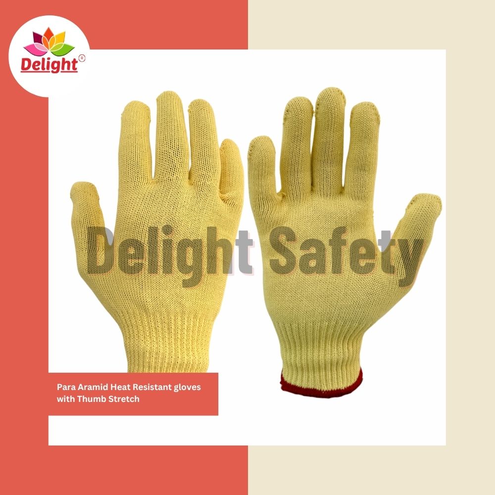 Delight MHPK10-55(T) Para Aramid Heat Resistant gloves with Thumb Stretch