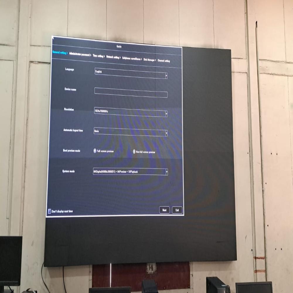 Led Based Public Information Display - Application Areas: Conference Room