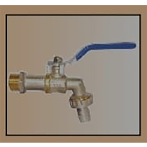 Forged Brass Bib Cock with Hose Nipple