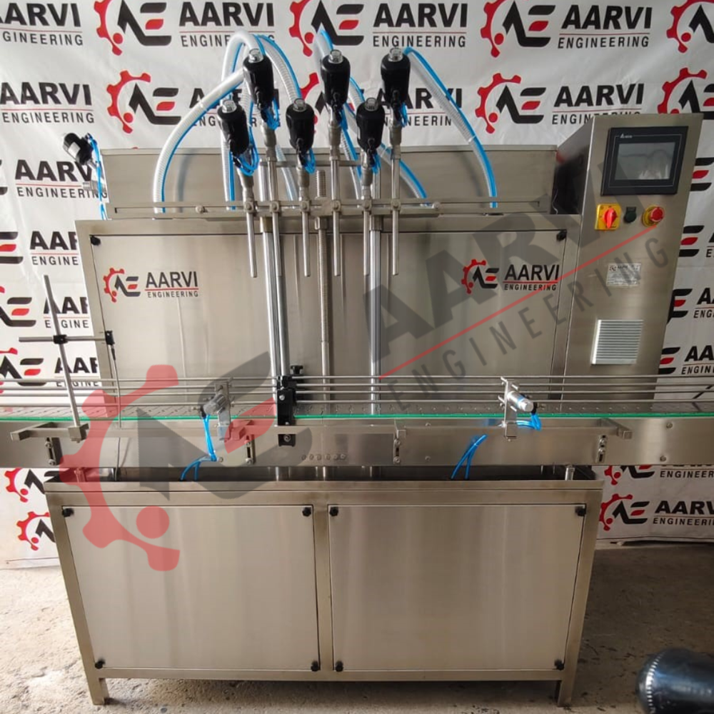 Servo Based Liquid Filling Machine