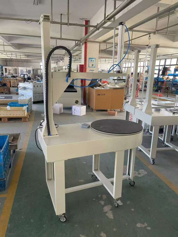 electric strecth wrapping machine