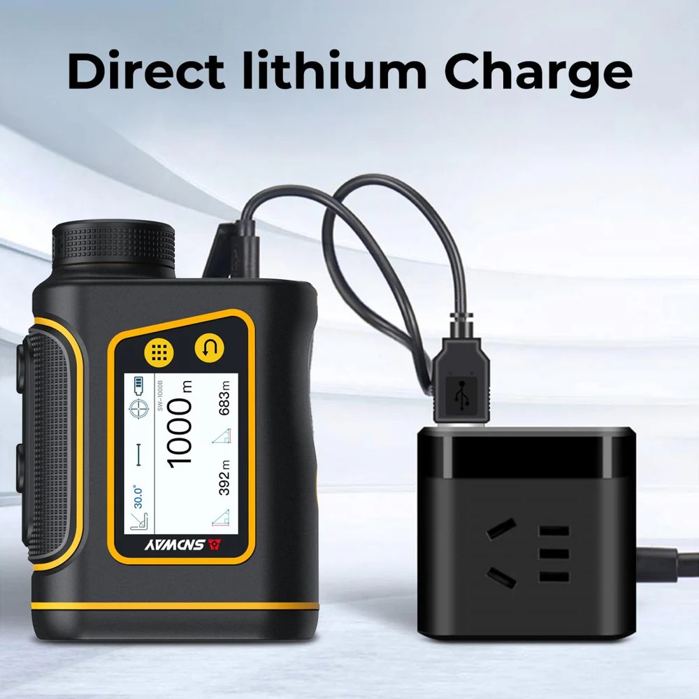 SNDWAY SW-1500B Touch Screen Digital Golf Laser Rangefinder 1500m, SW-1500B