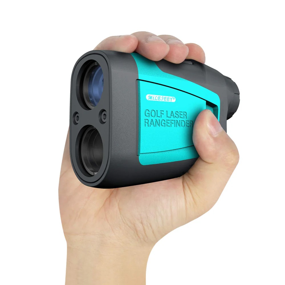 True Sense MiLESEEY Precision Laser Golf Rangefinder 660 Yards with Slope Compensation, PF210