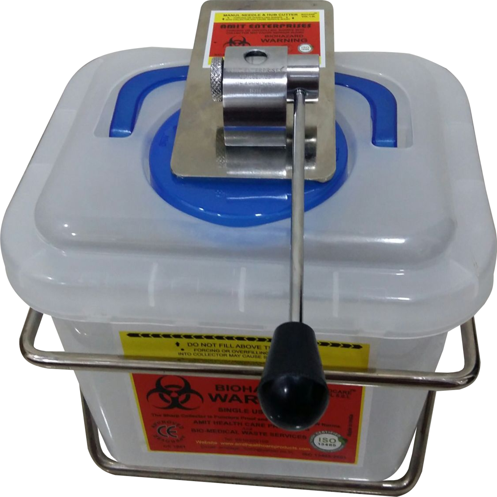 Disposable Sharp Container - Color: Blue