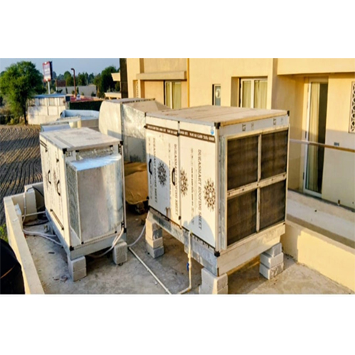 EXHUST - DOUBLE SCREEN  AIR WASHER UNIT 25 MM THICK PUF PANEL AIR SUCRBER MACHINE