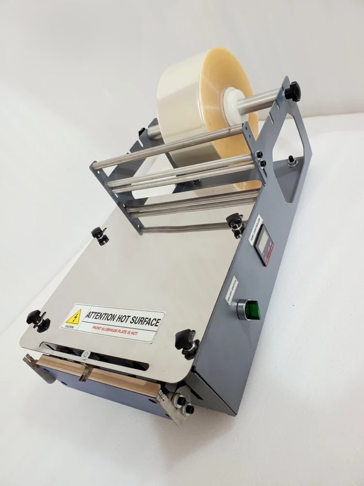 Manual Overwrapping machine Pre-Cut Film with Dot Sealer
